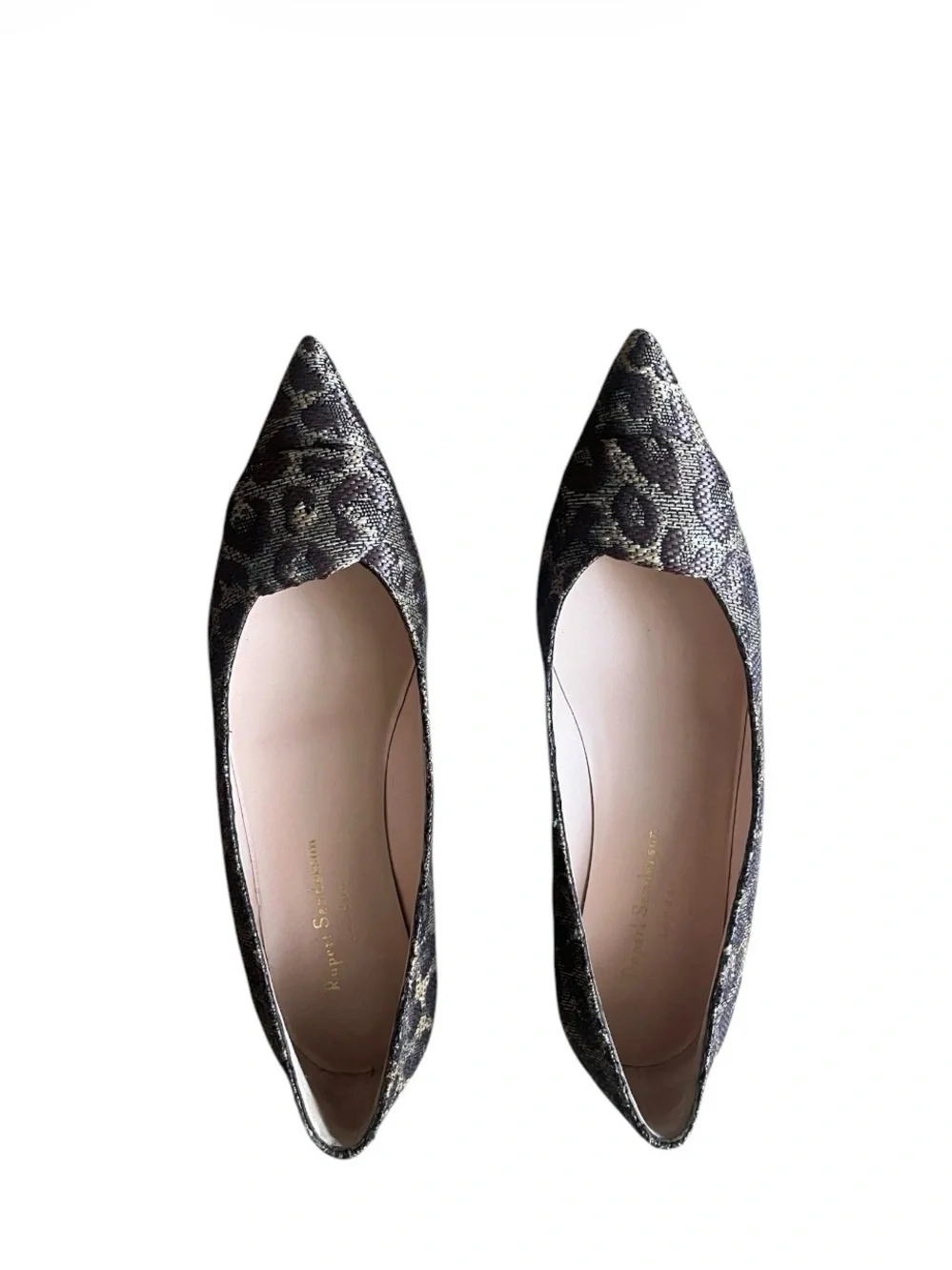RUPERT SANDERSON LONDON AGA BALLET FLATS